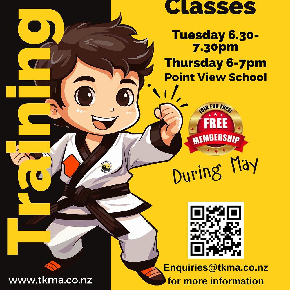 Taekidokai Martial Arts — Newsletter Week 8 Term 2, 21 June 2024