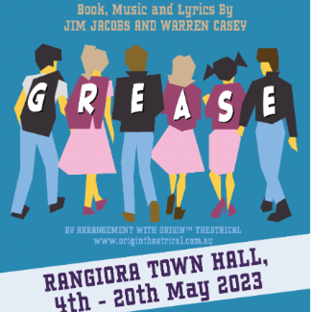 North Canterbury Musicals presents GREASE Rangiora Town Hall