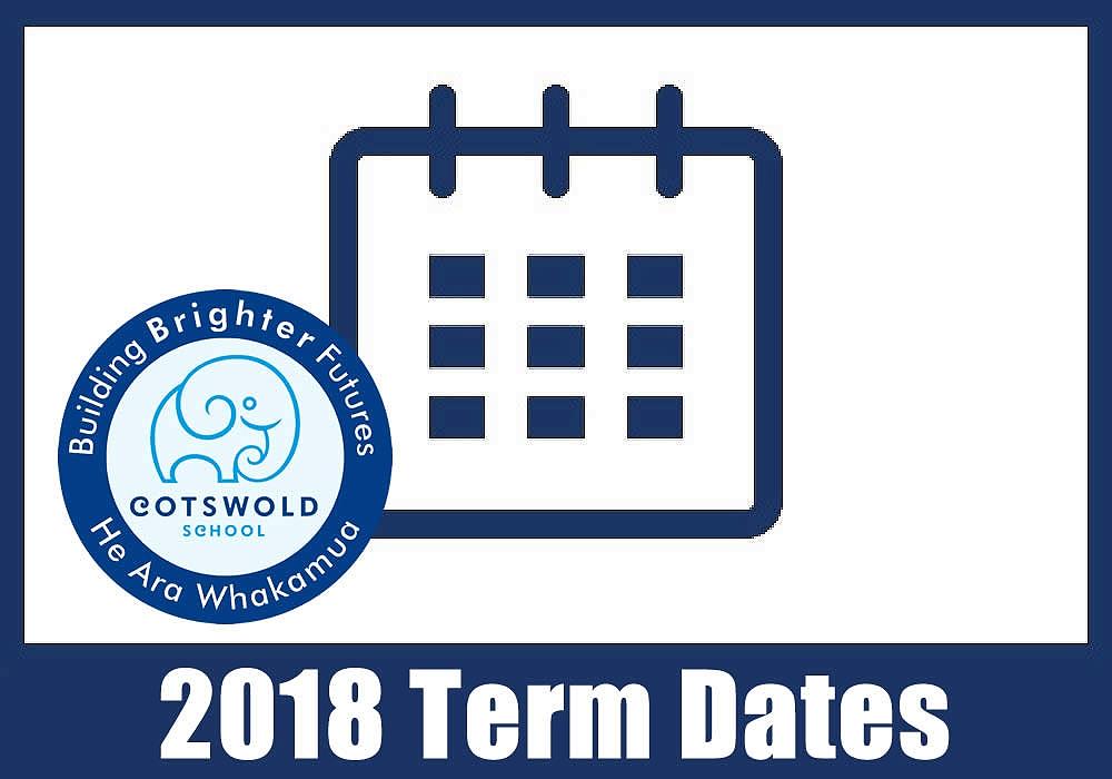 2018 Term Dates