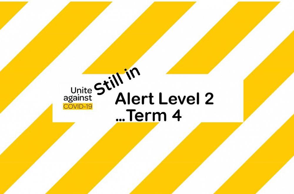 back to Term 4 still under Level 2 Delta restrictions.