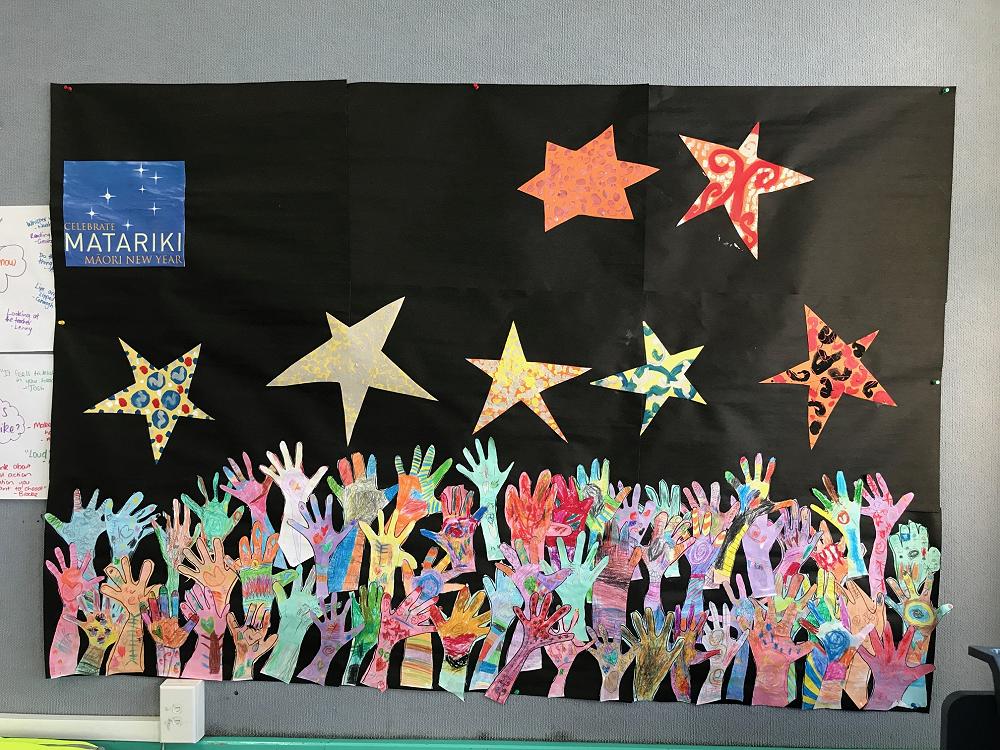 Hub 1 Matariki art work