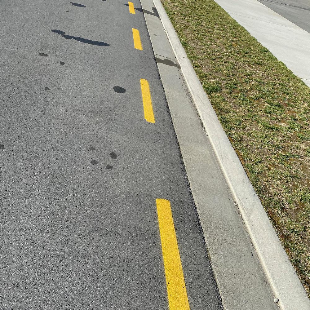 Yellow Lines No Parking
