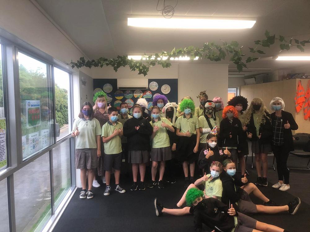 Wig Wednesday we raised 843.20 for the Child Cancer Society!!