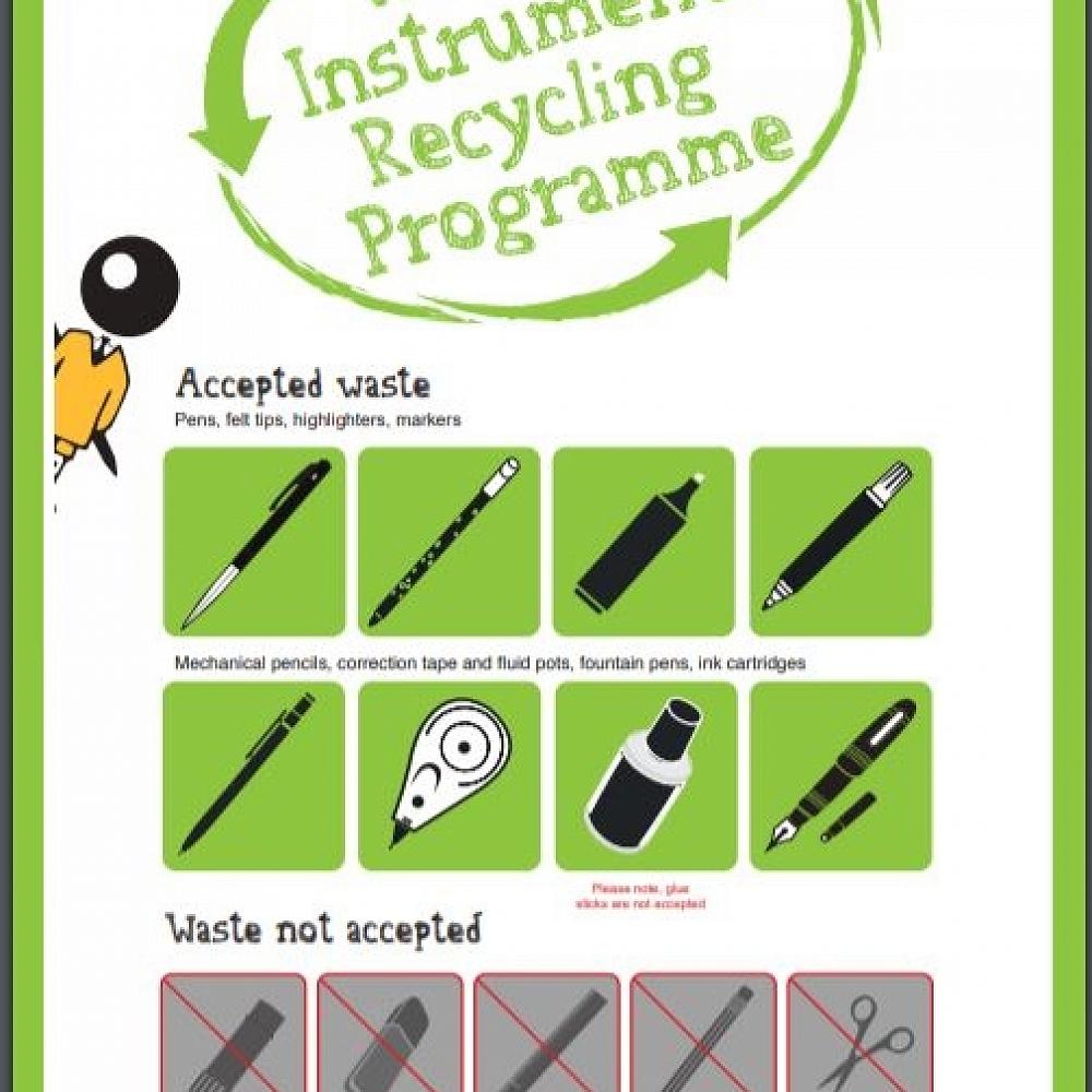 Writing Instruments Recycling Programme — 26 September 2019