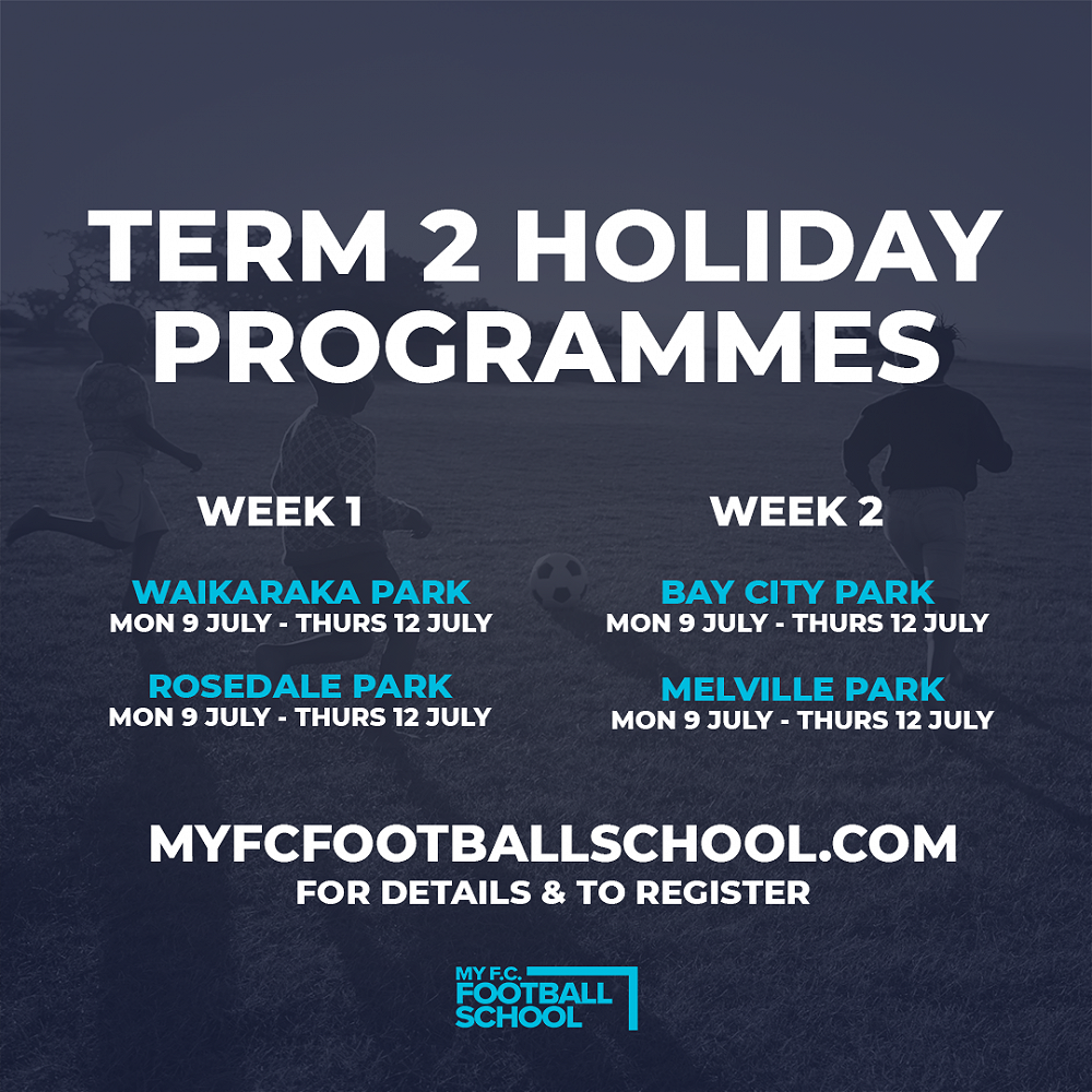 Term 2 Holiday programme at MYFC Football