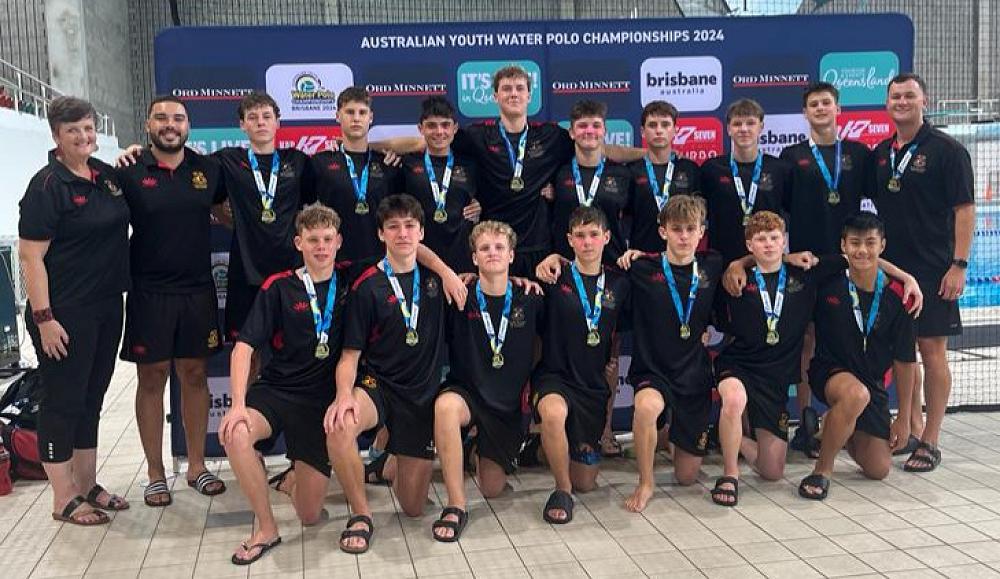 🤽‍♂️ HBHS win gold at the Australian Youth Water Polo Championships in