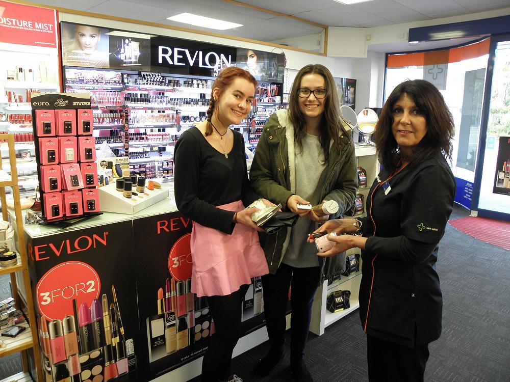 Makeup donation leads to some funfilled practice