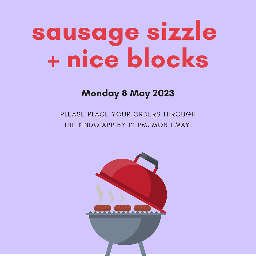 Sausage Sizzle + Nice Blocks — Steeple Rock 6 April 2023