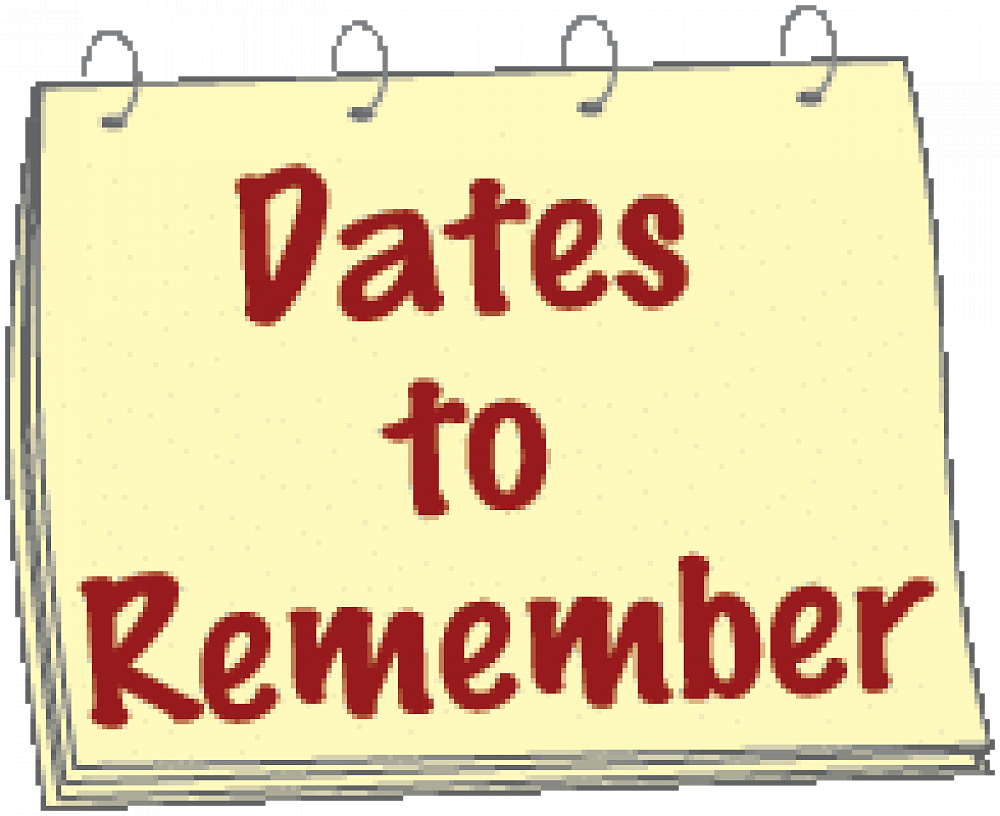 Dates to Remember — End of Term 1 2022 Newsletter