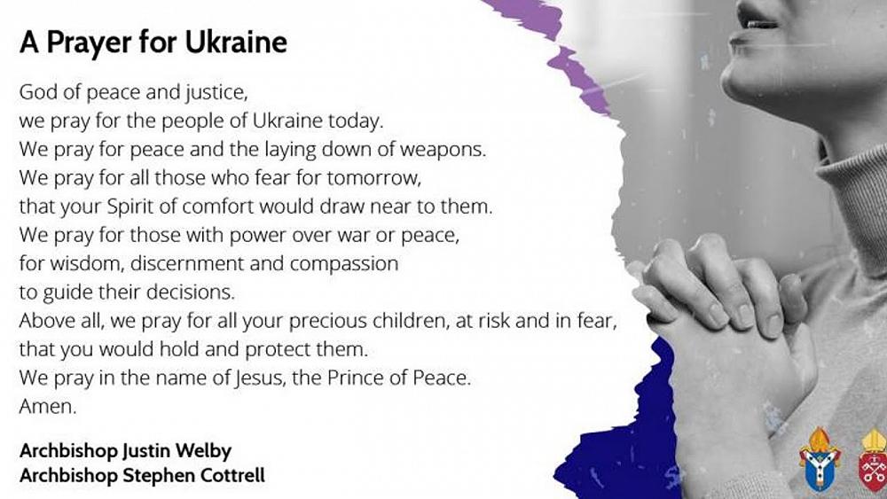 Video Prayer for Ukraine