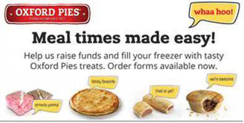 PTG Fundraiser Oxford Pies