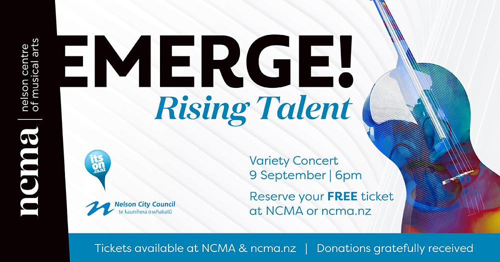 'Emerge Rising Talent' Free NCMA Concert