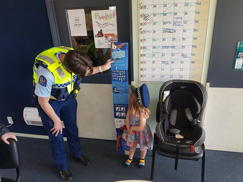 Car seat education in Teen Parent group