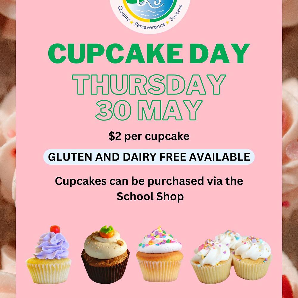 Cupcake Day May 30 — QPS News 24 May 2024