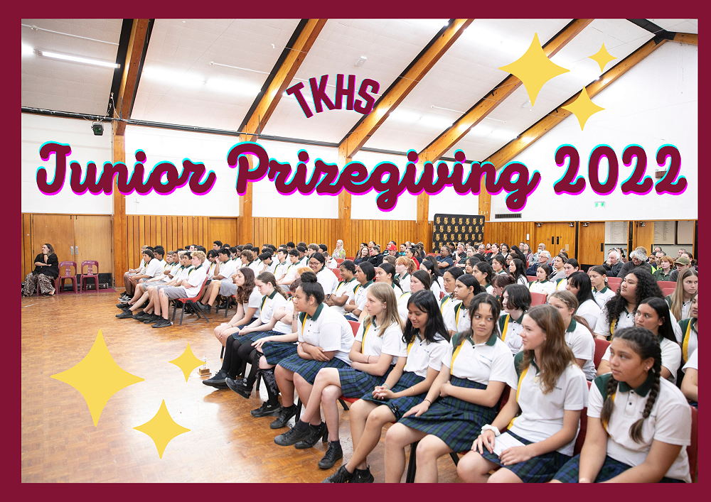 TKHS Newsletter - Term 3 : Week 8