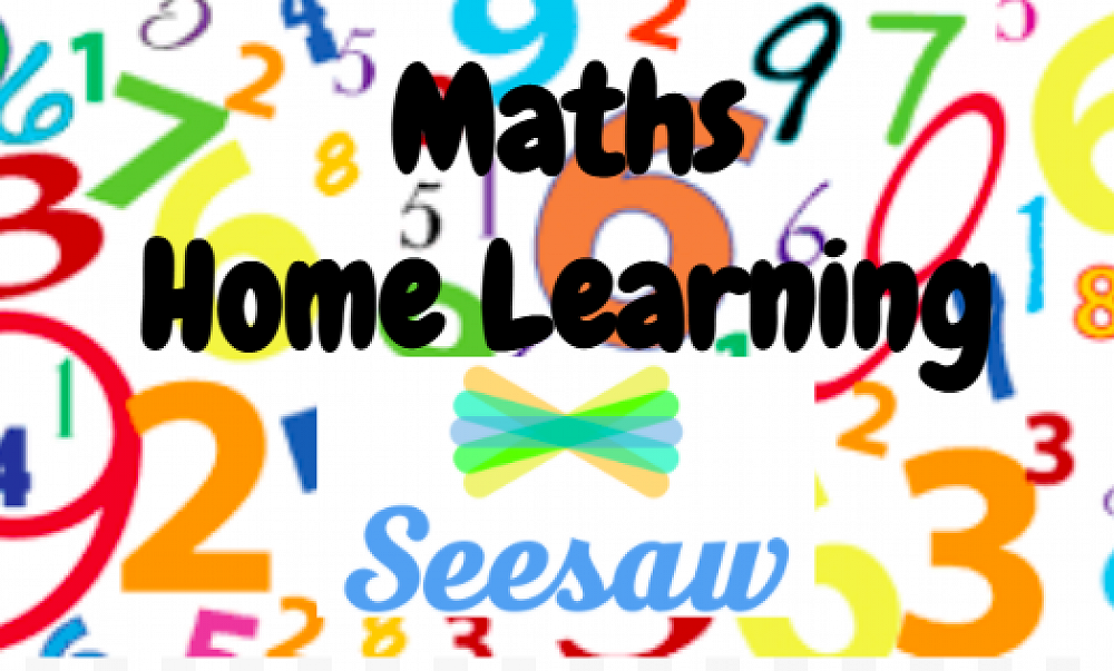 Maths Home Learning on Seesaw
