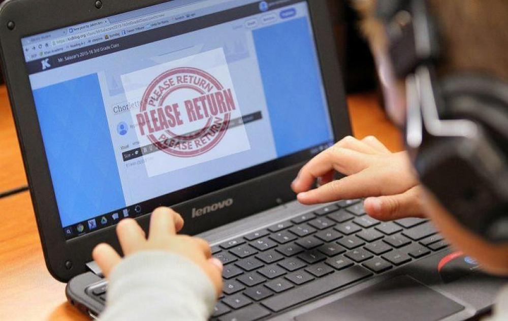 School Chromebook return — Level 2 Guide Newsletter