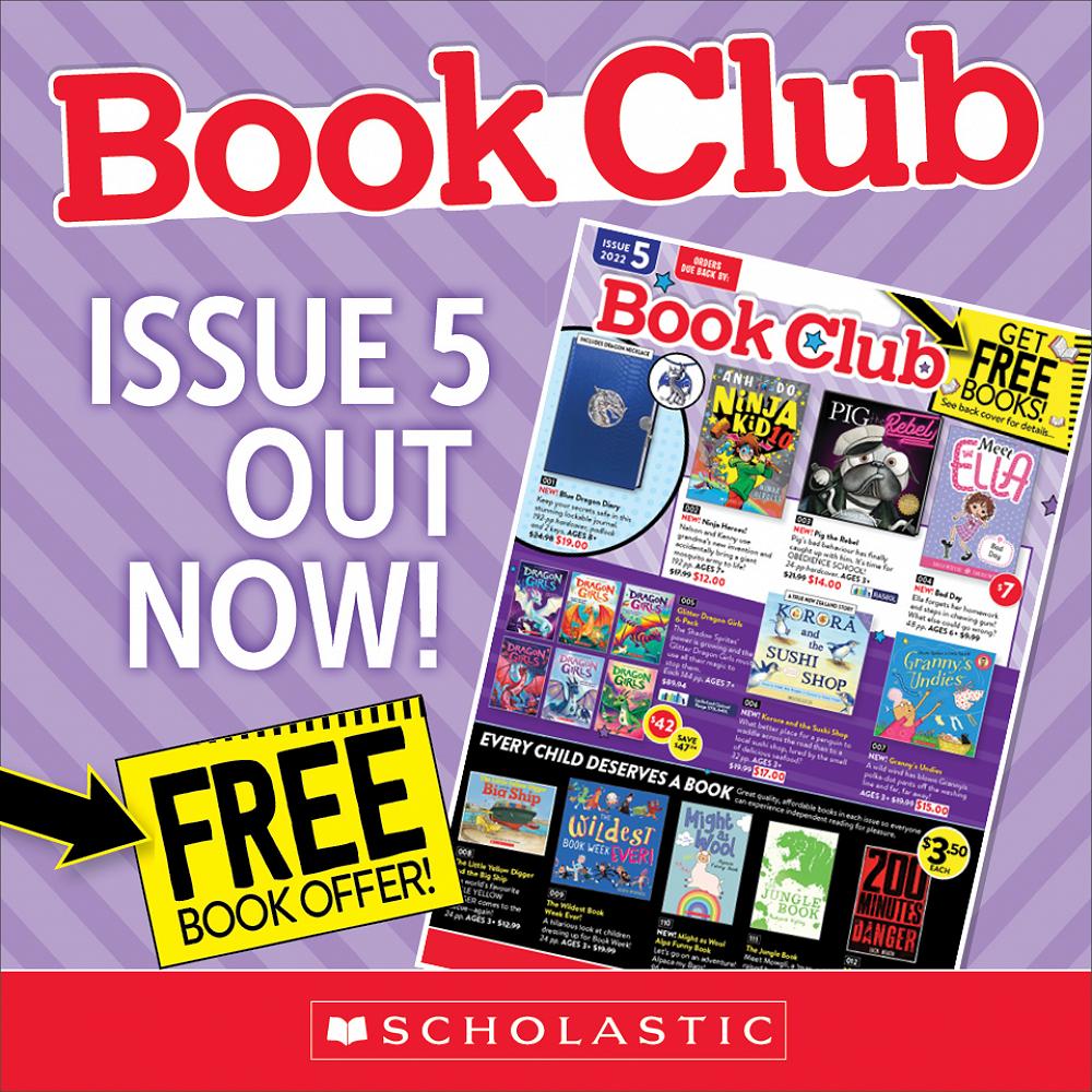 Scholastic Book Club Issue 1 orders close on 12