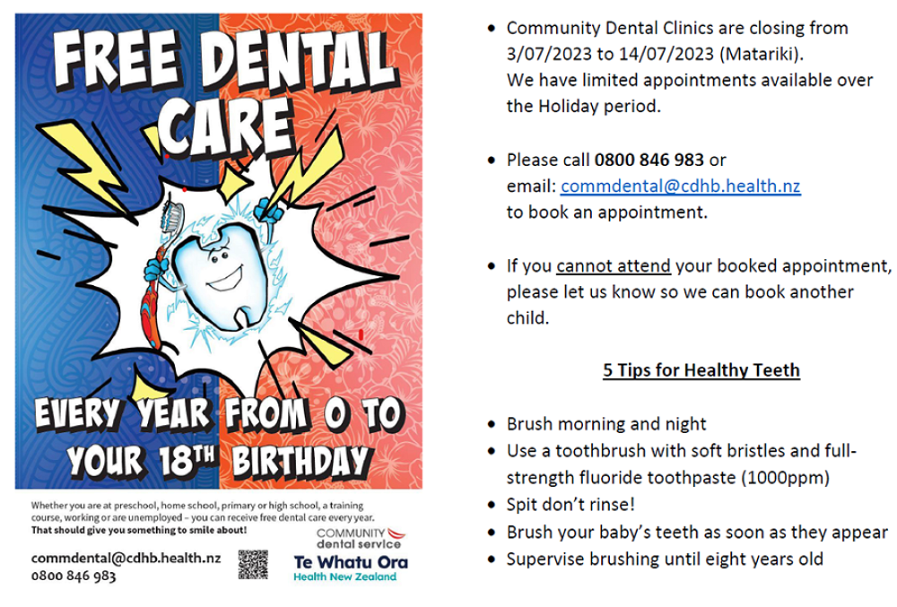 Community Dental Clinic — 2023 Newsletter 11