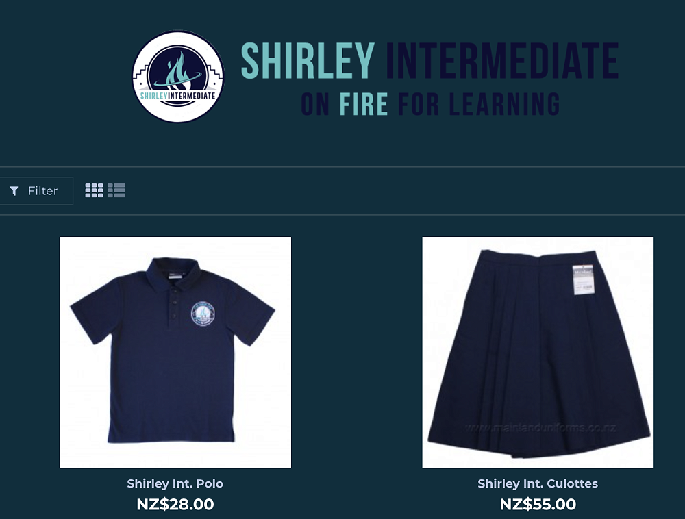 Full Shirley Intermediate Uniform