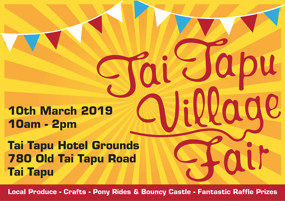 Tai Tapu Village Fair 10th March