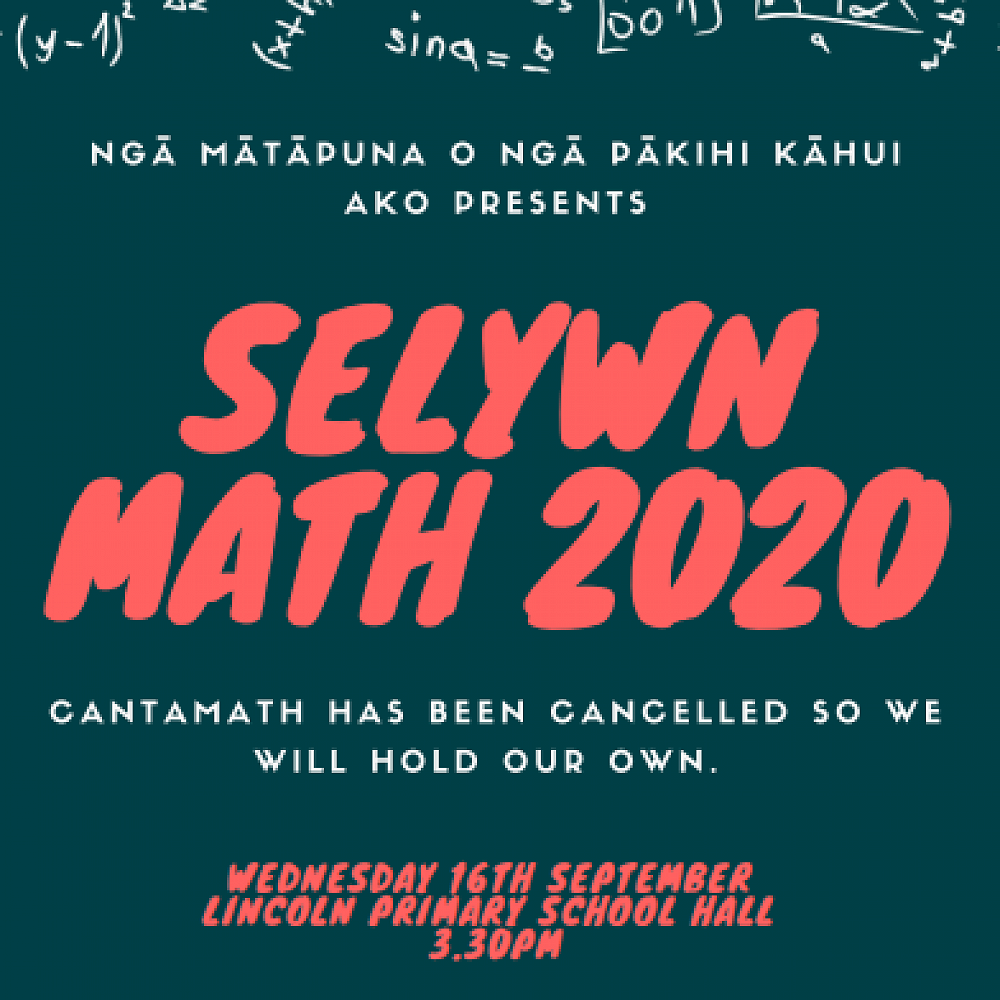 Selwyn Math 2020 — Connections