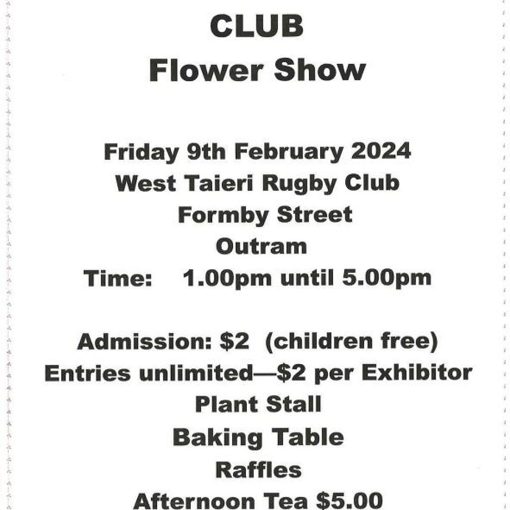 outram-garden-club-flower-show-friday-9th-february-at-the-west-taieri