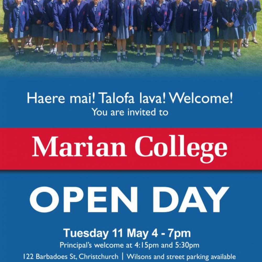 Marian College Open Day 2021