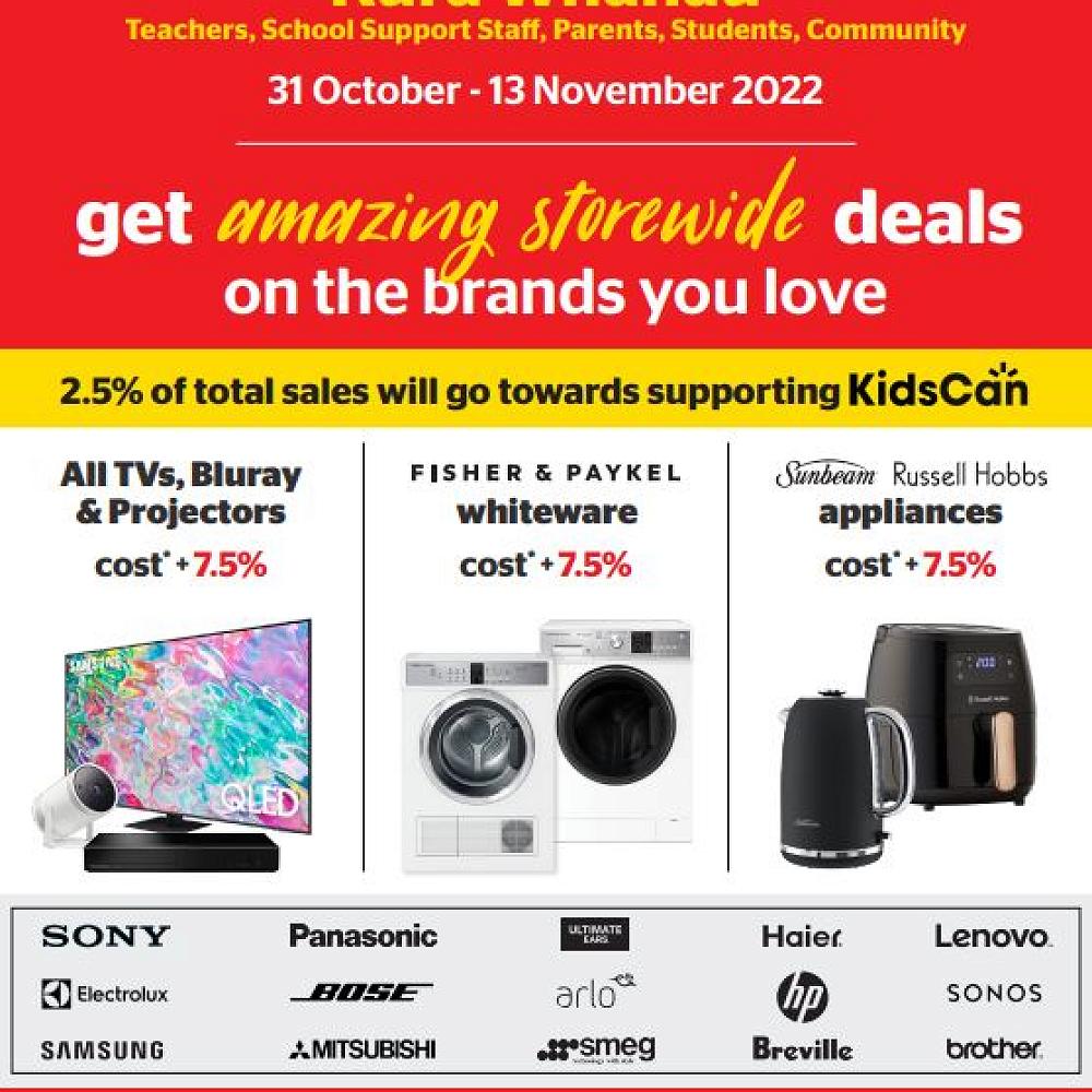 Support KidsCan with Noel Leeming — Queen's News Issue 18