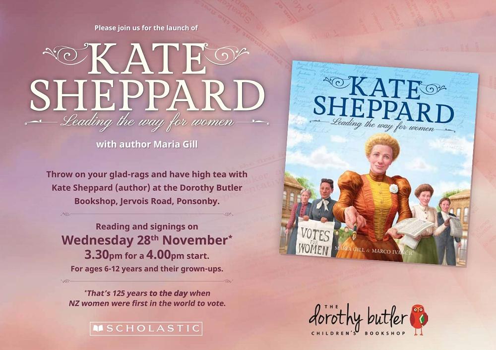 Book Launch - 'Kate Sheppard: Leading the way for...