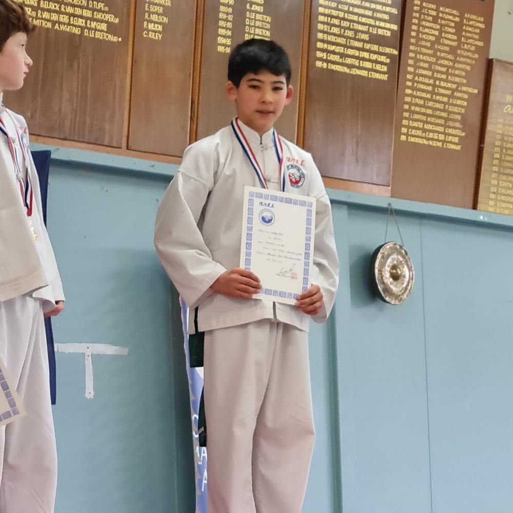 Kung Fu victory for Leo