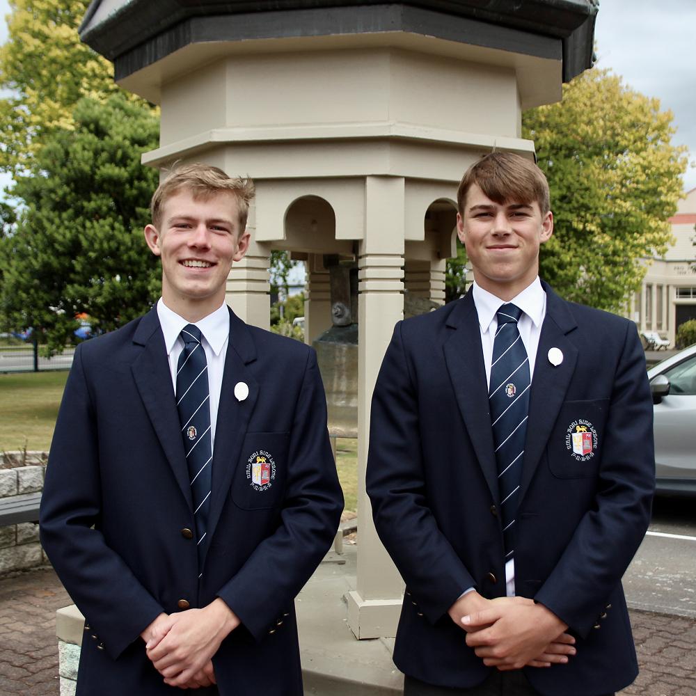 Head Boy and Deputy Head Boy 2021