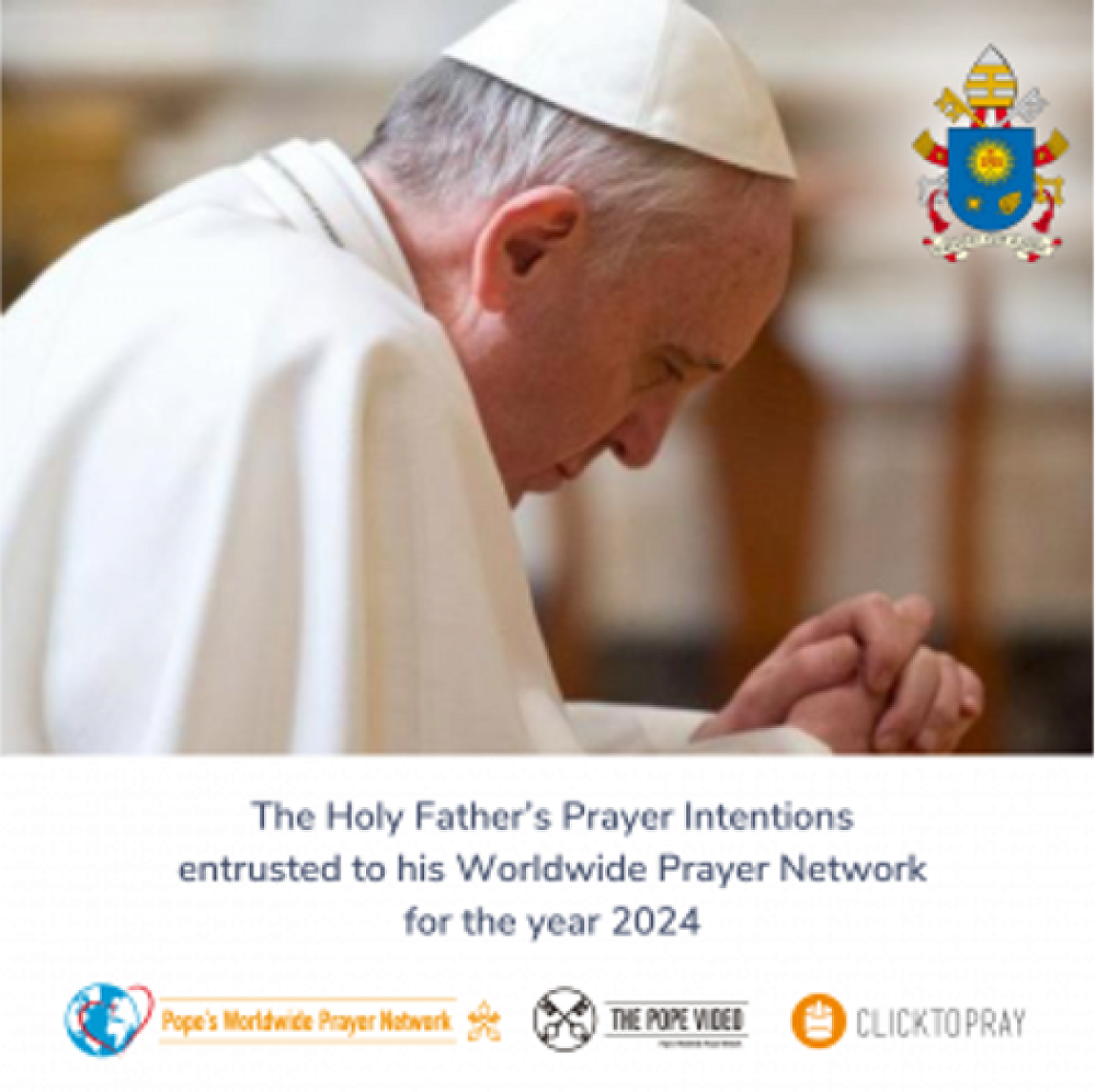 Pope Francis’ Prayer Intentions 2024