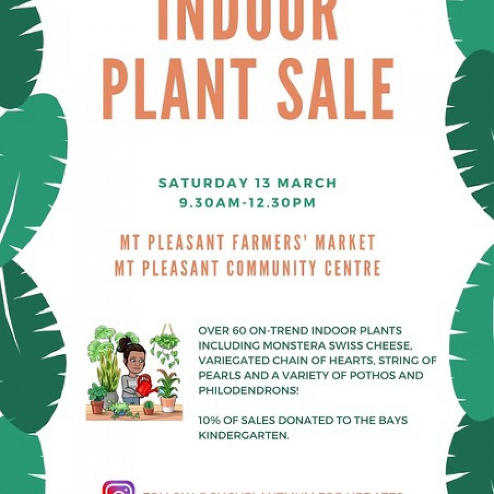 Indoor Plant Sale / Fundraiser 🌱