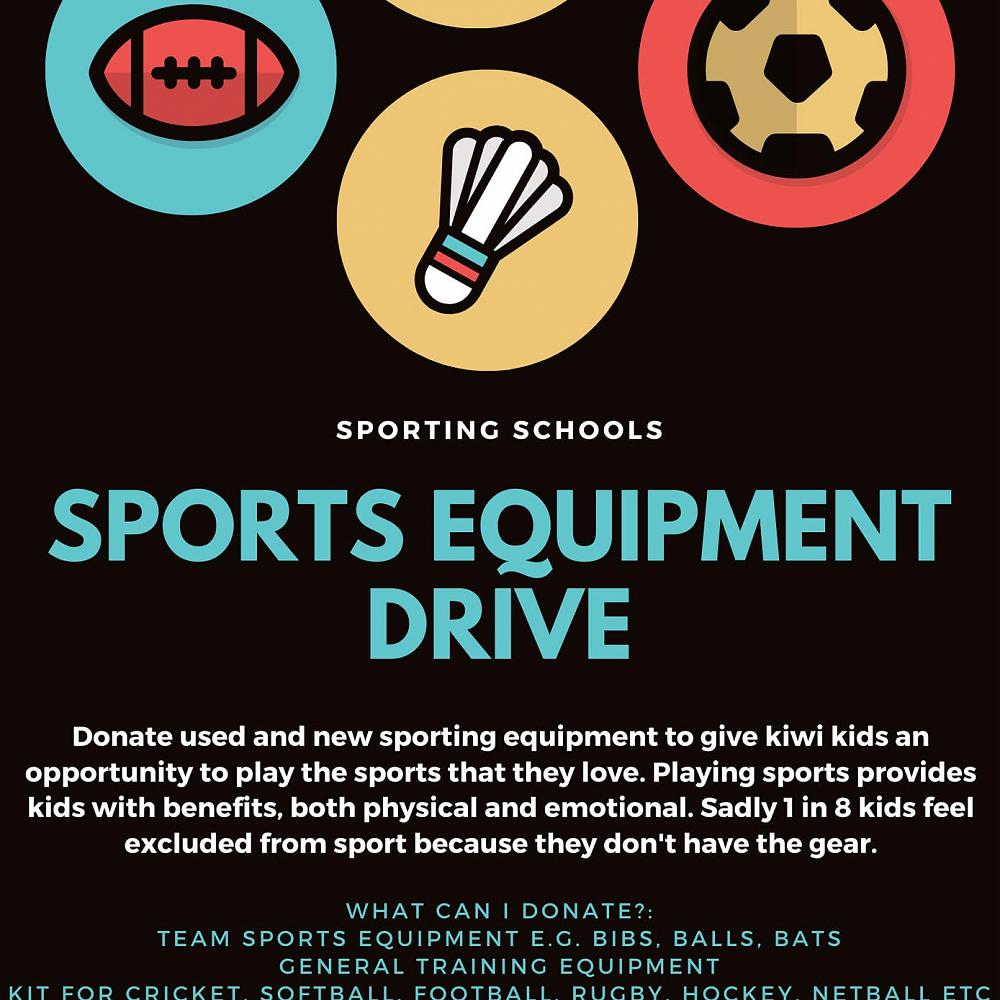 Sports Equipment Drive