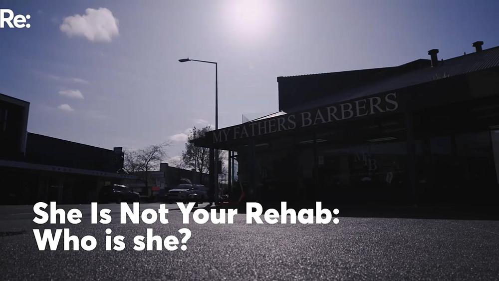 Video She Is Not Your Rehab, 'She is Tapu' The antiviolence movement