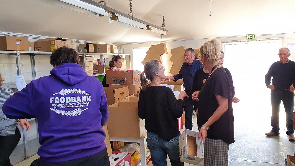 Food Bank Canterbury and Rotary