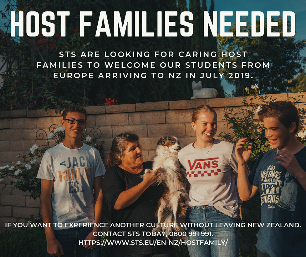 Host Families Needed!