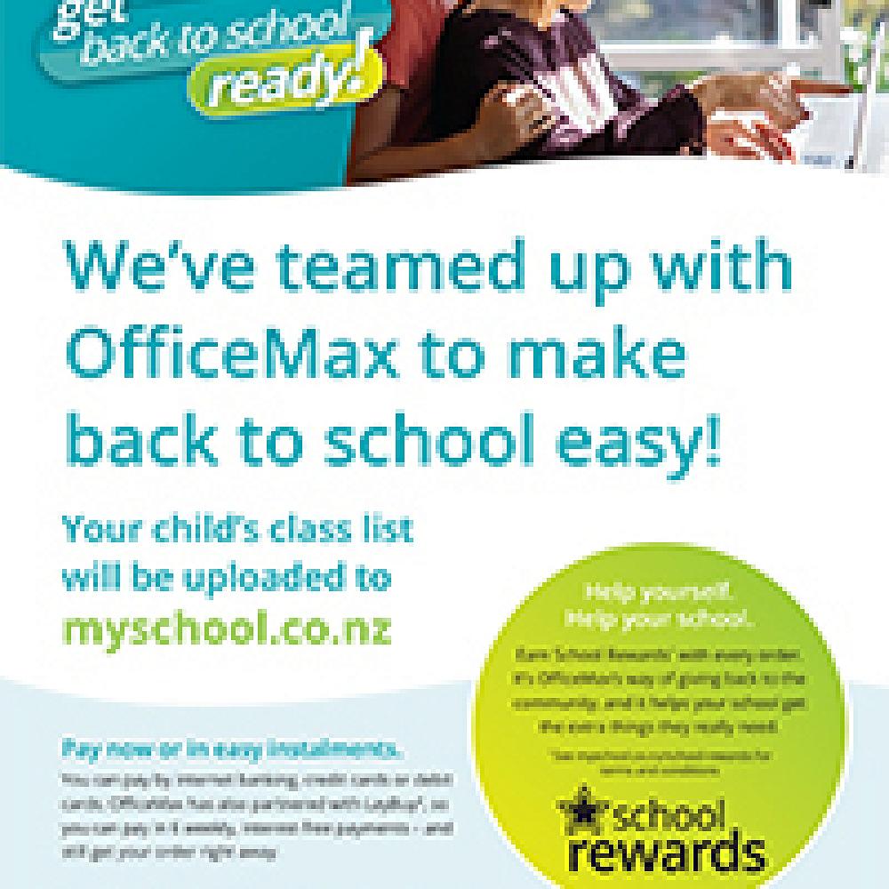 OfficeMax School Stationery Lists