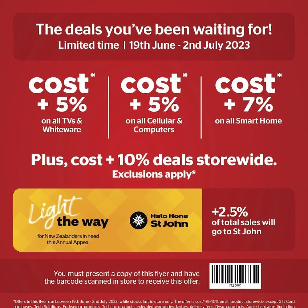 Noel Leeming friends & family deals