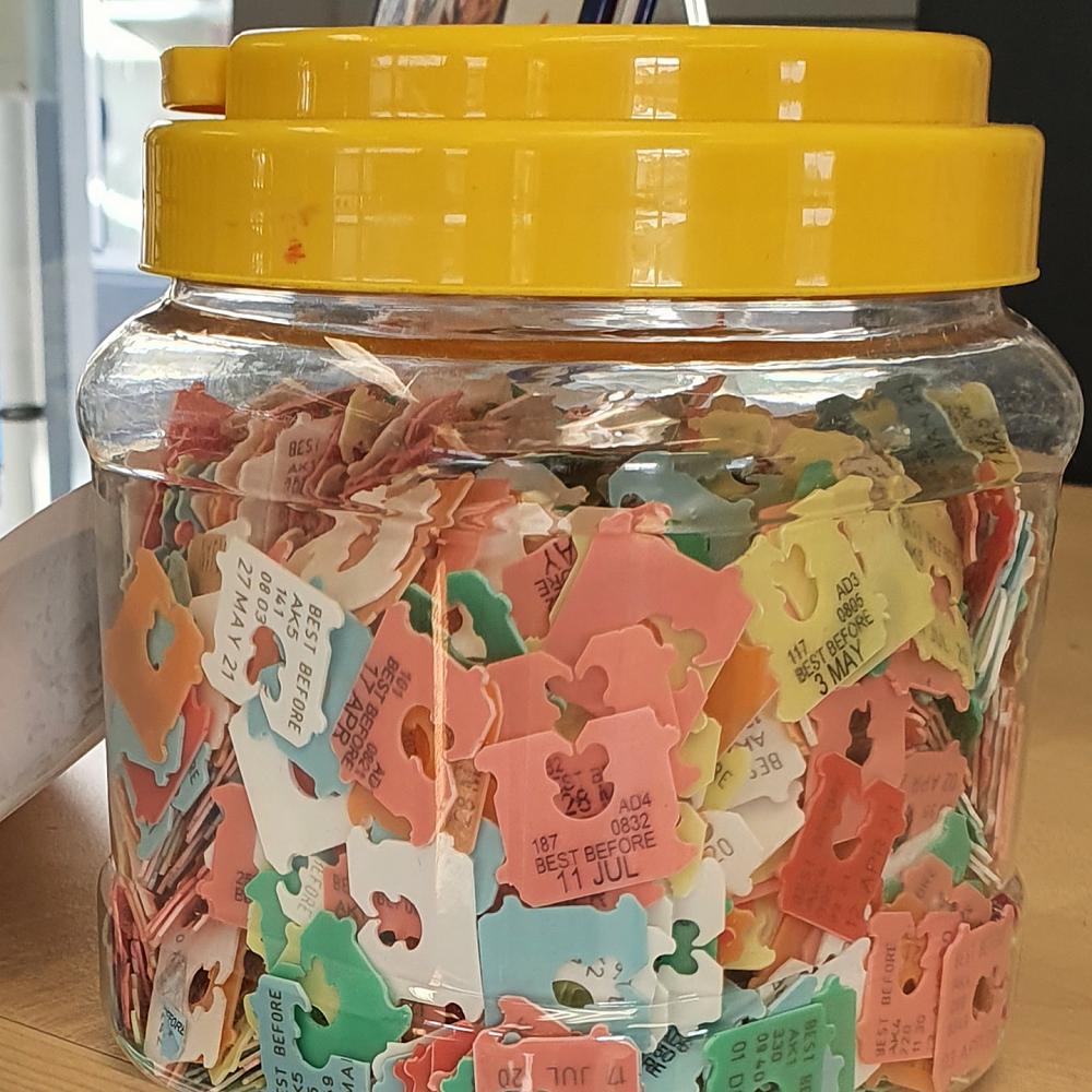 Bread Tags for Wheelchairs