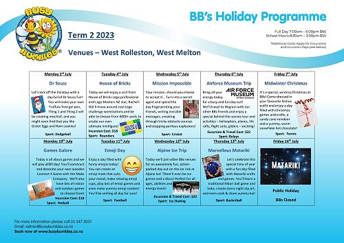BB's Holiday Programme WM