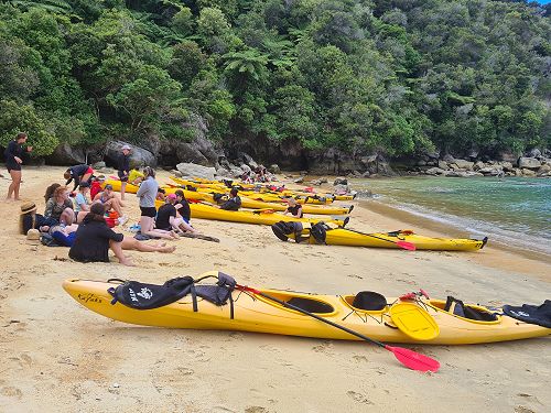 Year 13 PE and Outdoor Ed Camp - Abel Tasman National park