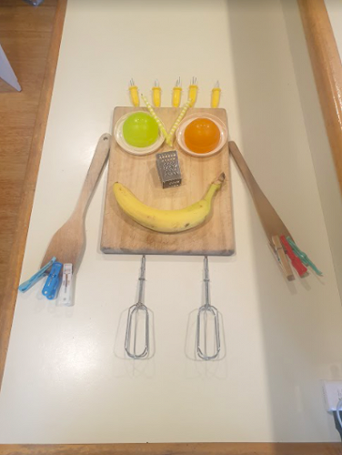 Lola P's kitchen friend art