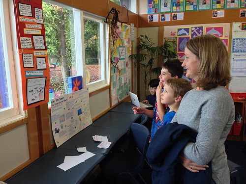 Theo and Thomas talk about sharks...