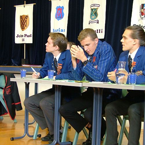Debating - Ben, Tim and Hamish