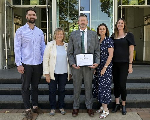 Philip Morgan and family