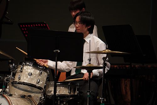 Junior Concert Band at the Aurora Festival