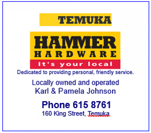 Email:  temuka@hammerhardware.co.nz https://www.hammerhardware.co.nz/store_locator/uppersouth/temuka.htm