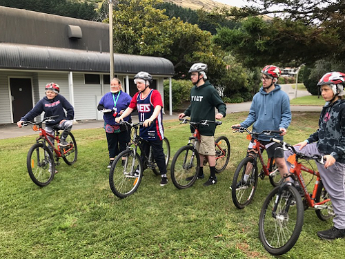 Learning skills on the bike